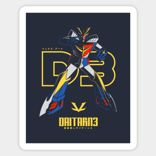 136 D3 Robot Sticker